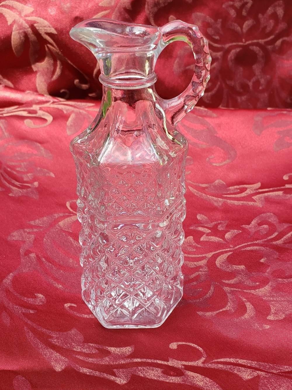 Vintage Wexford Cruet pitcher by Anchor Hocking